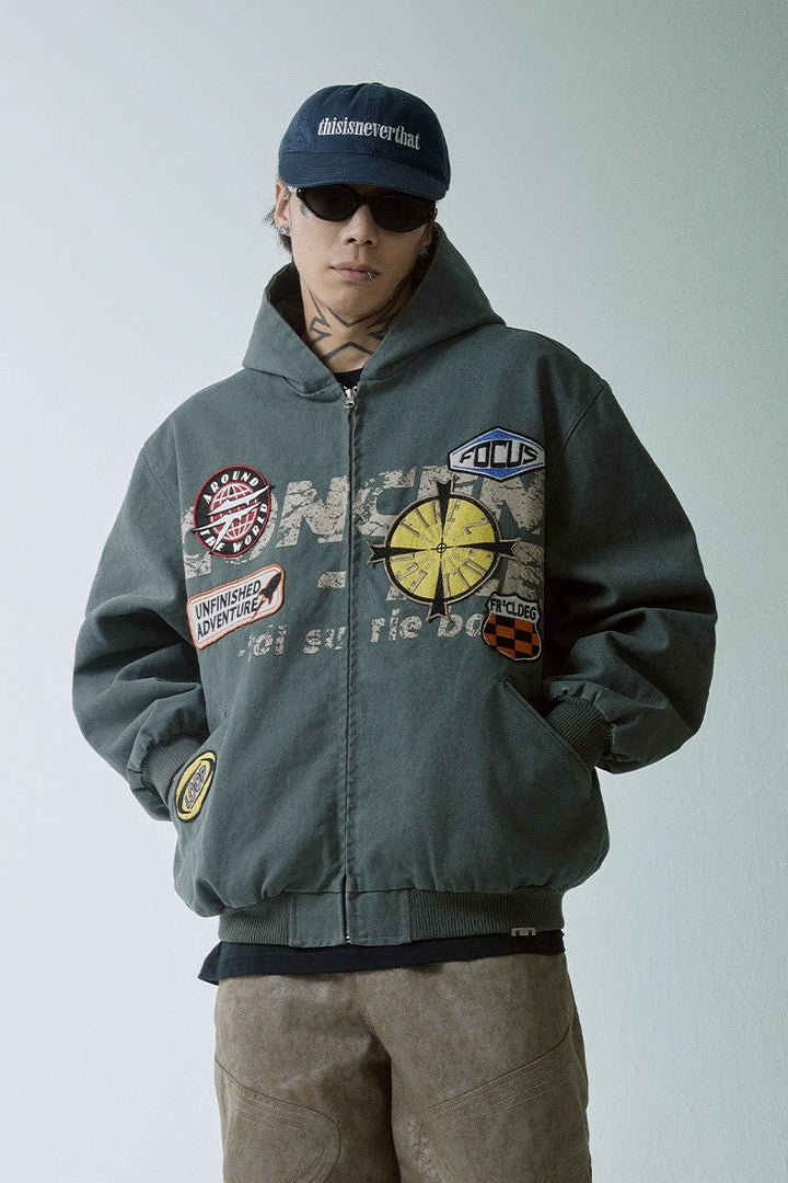 Heavyweight Embroidered Canvas Jacket