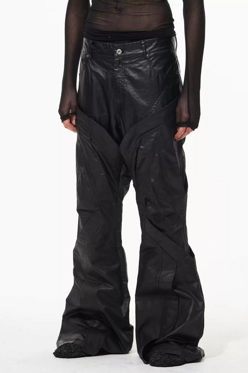 Layered Flap Utility Pants