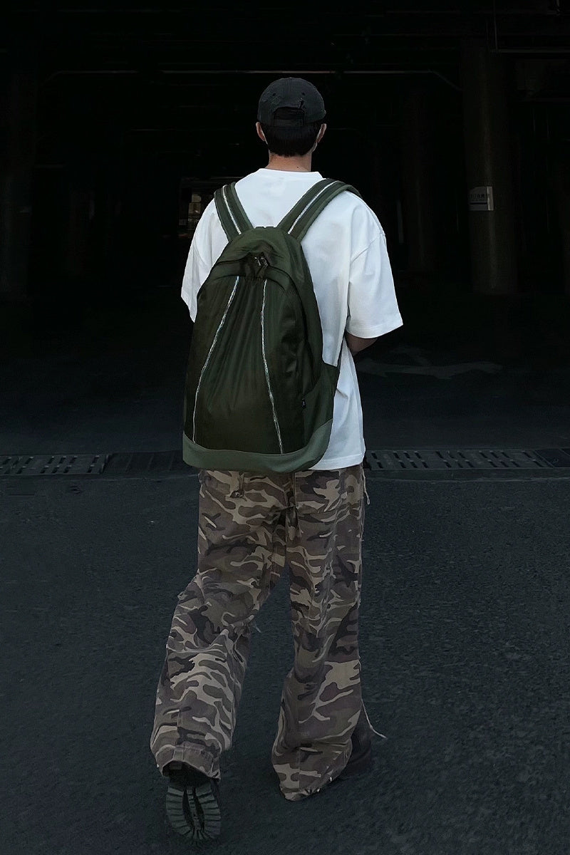 Distressed Camo Workwear Pants