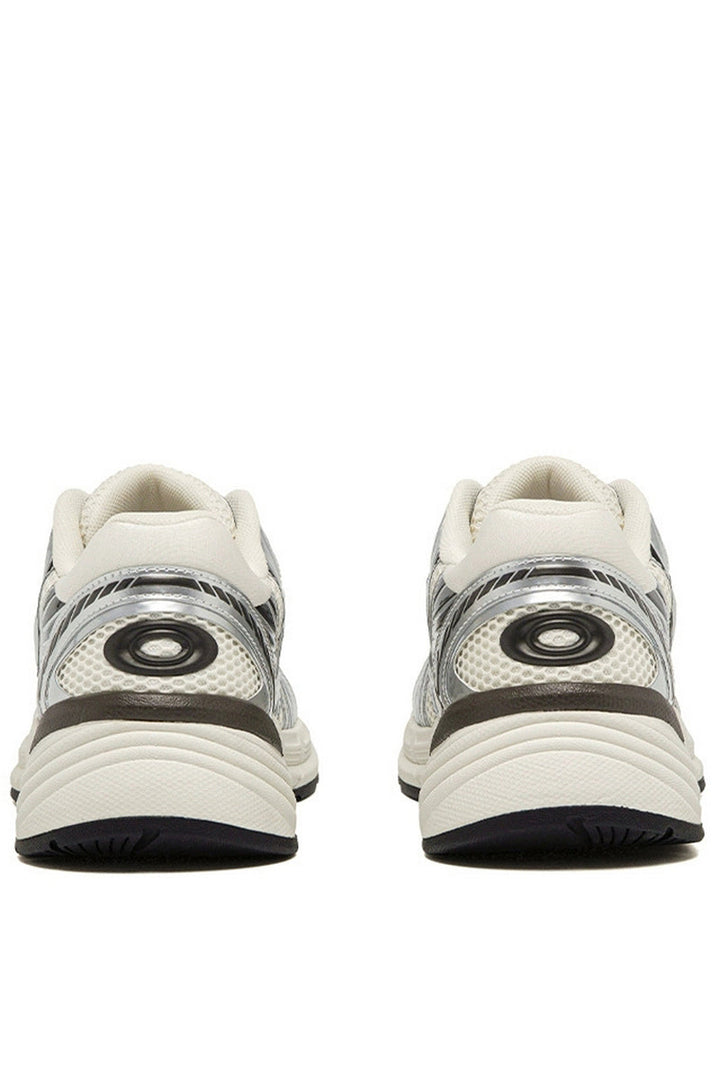 Silver Chunky Dad Sneakers