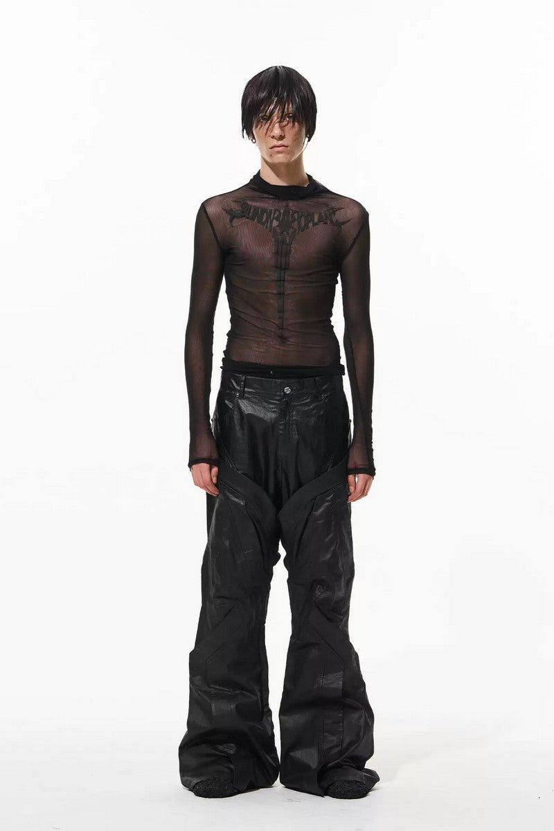 Layered Flap Utility Pants