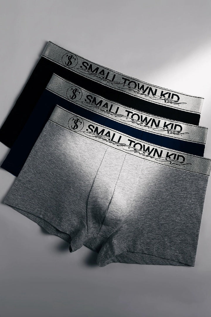 Breathable Men's Boxer Shorts Set