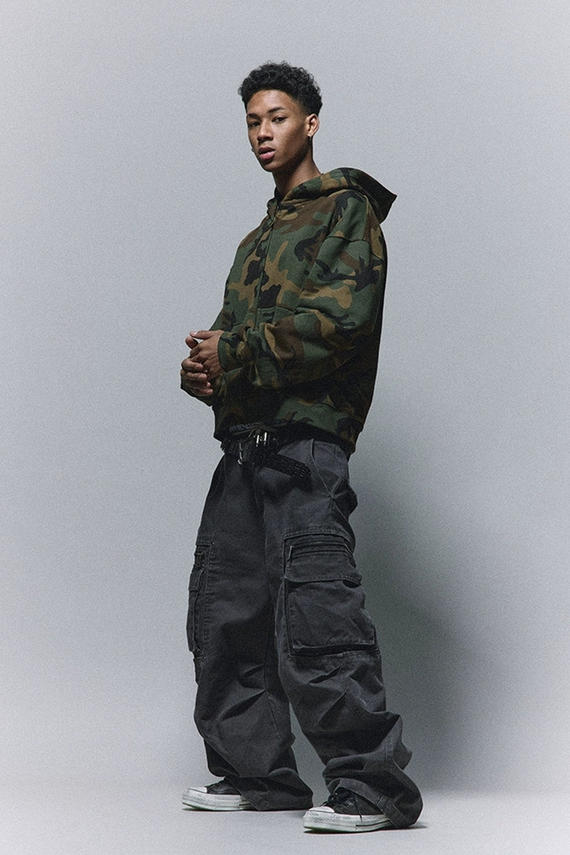 410G Heavyweight Stonewashed Cargo Pants