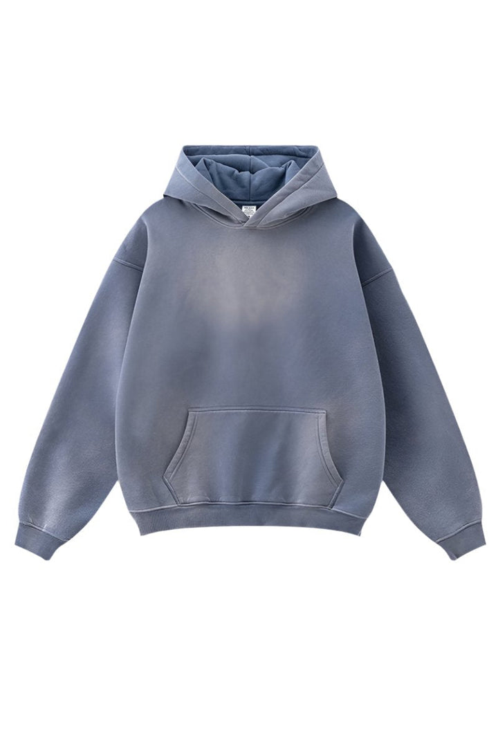 Fleece Knit Washed Sweatshirts