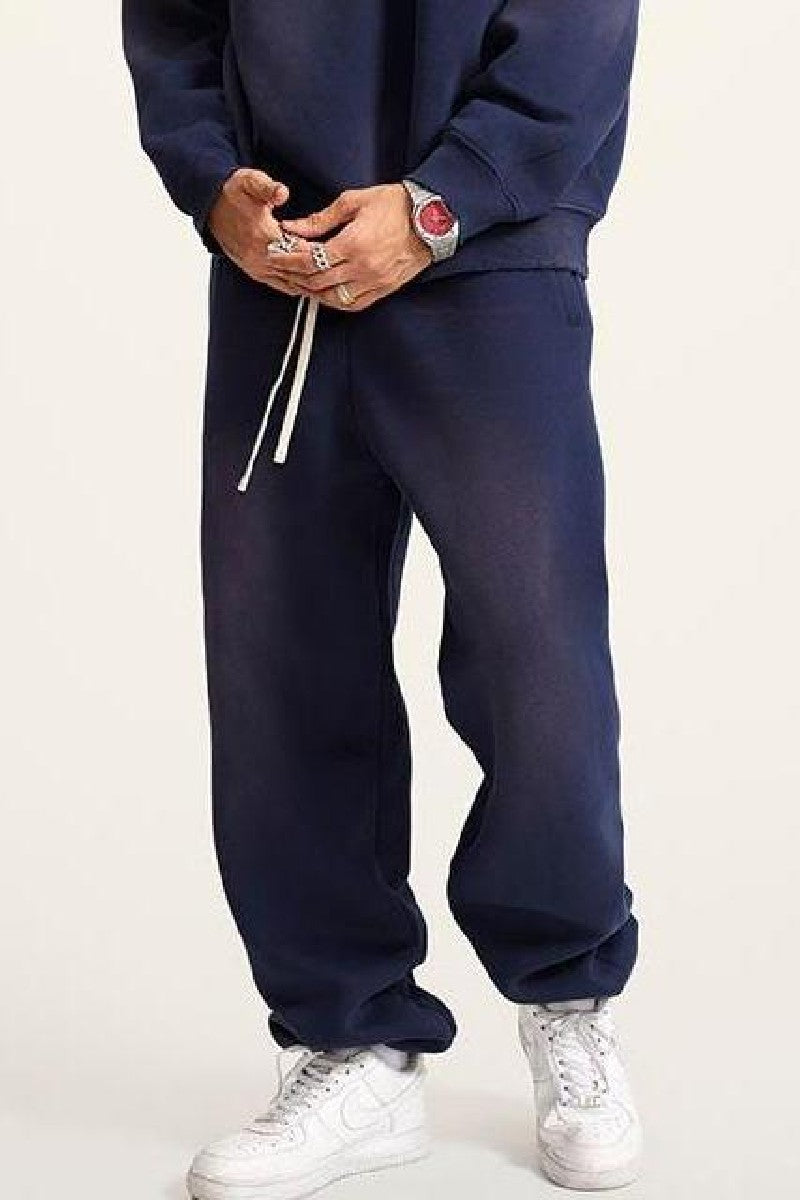 Washed Gradient Fleece Sweatpants