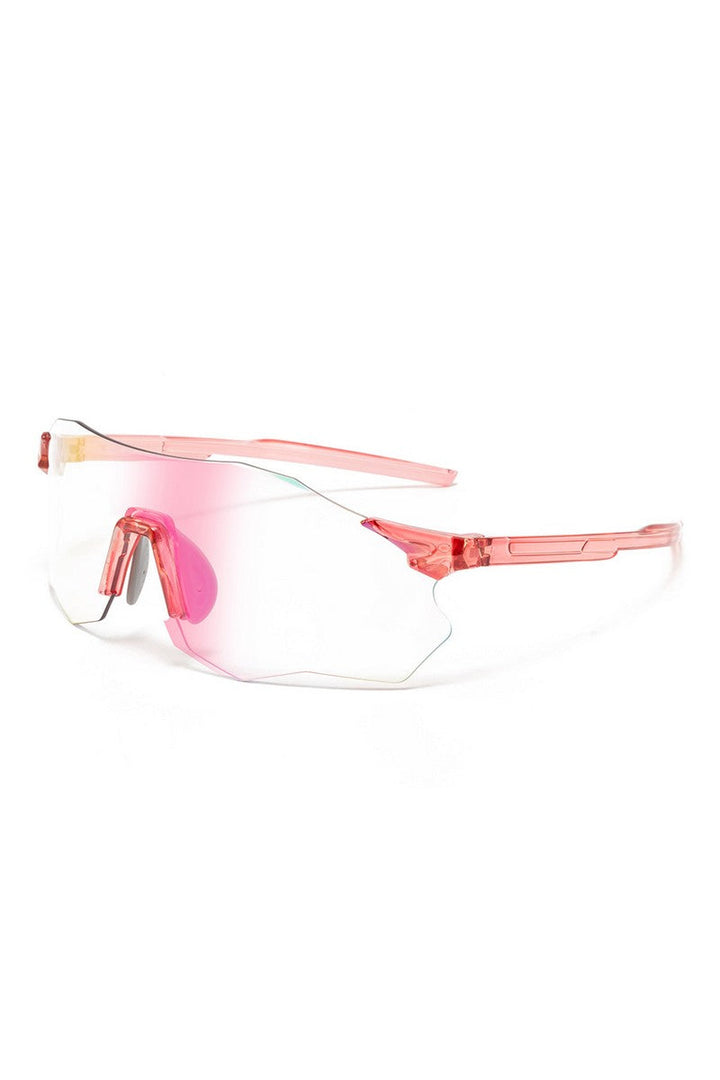 Frameless Photochromic Sport Sunglasses