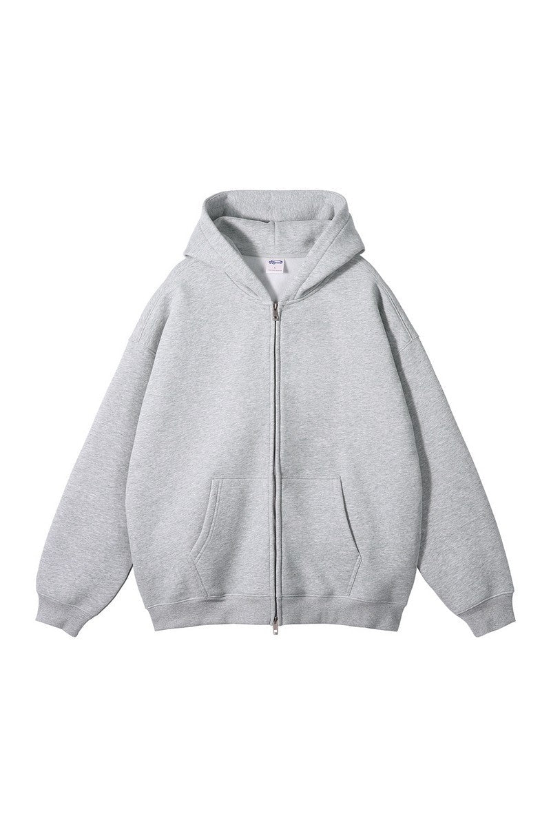 Fleece Zip Up Hoodie