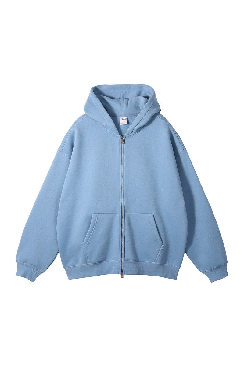 Fleece Zip Up Hoodie