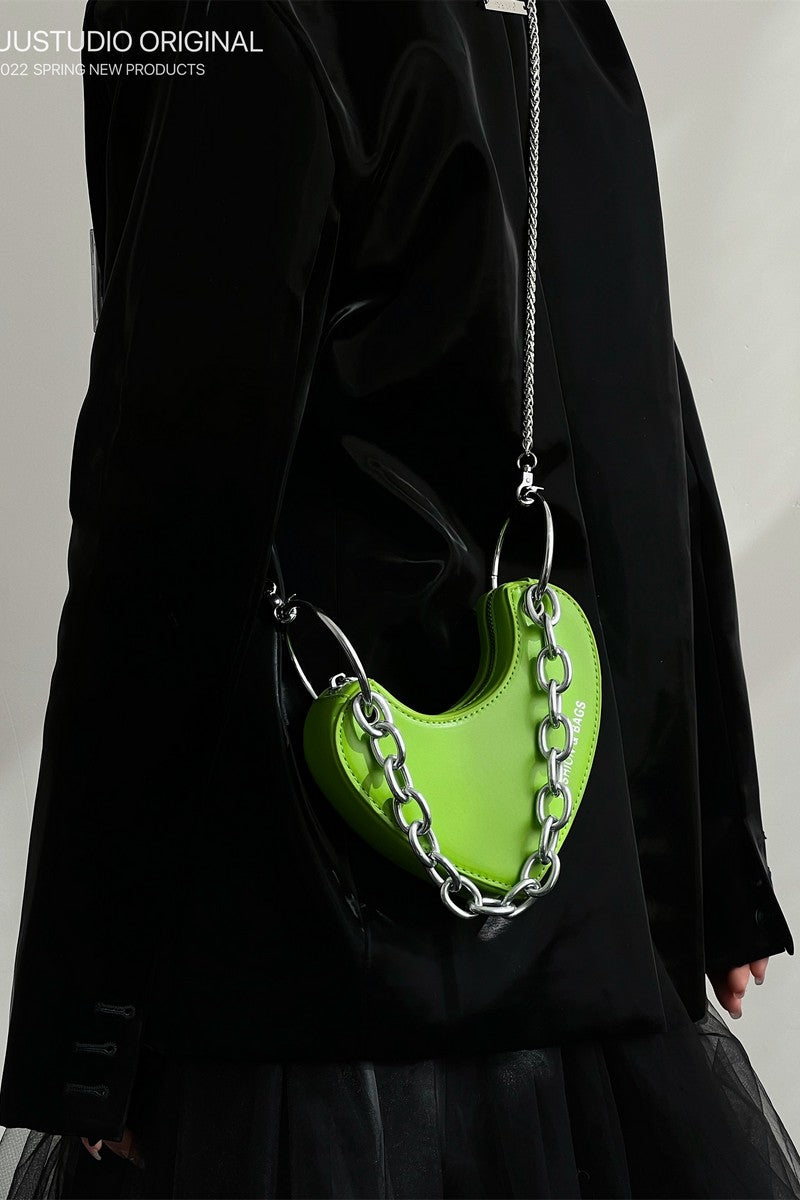 Heart-Shaped Mini Bag