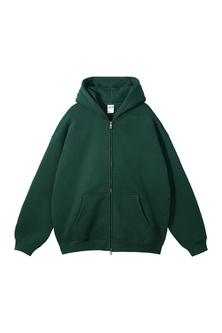 Fleece Zip Up Hoodie