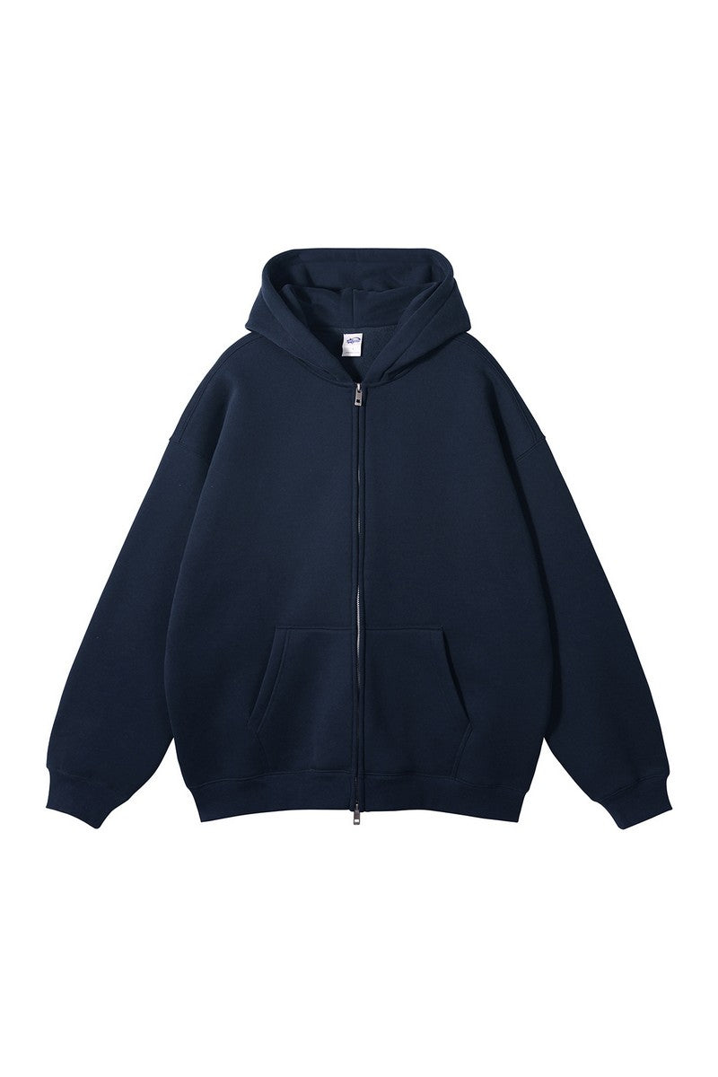 Fleece Zip Up Hoodie