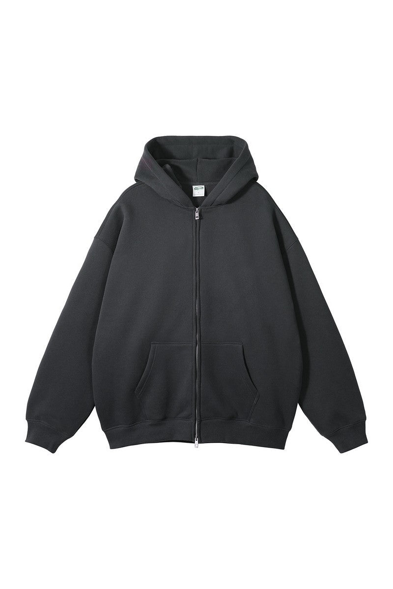 Fleece Zip Up Hoodie