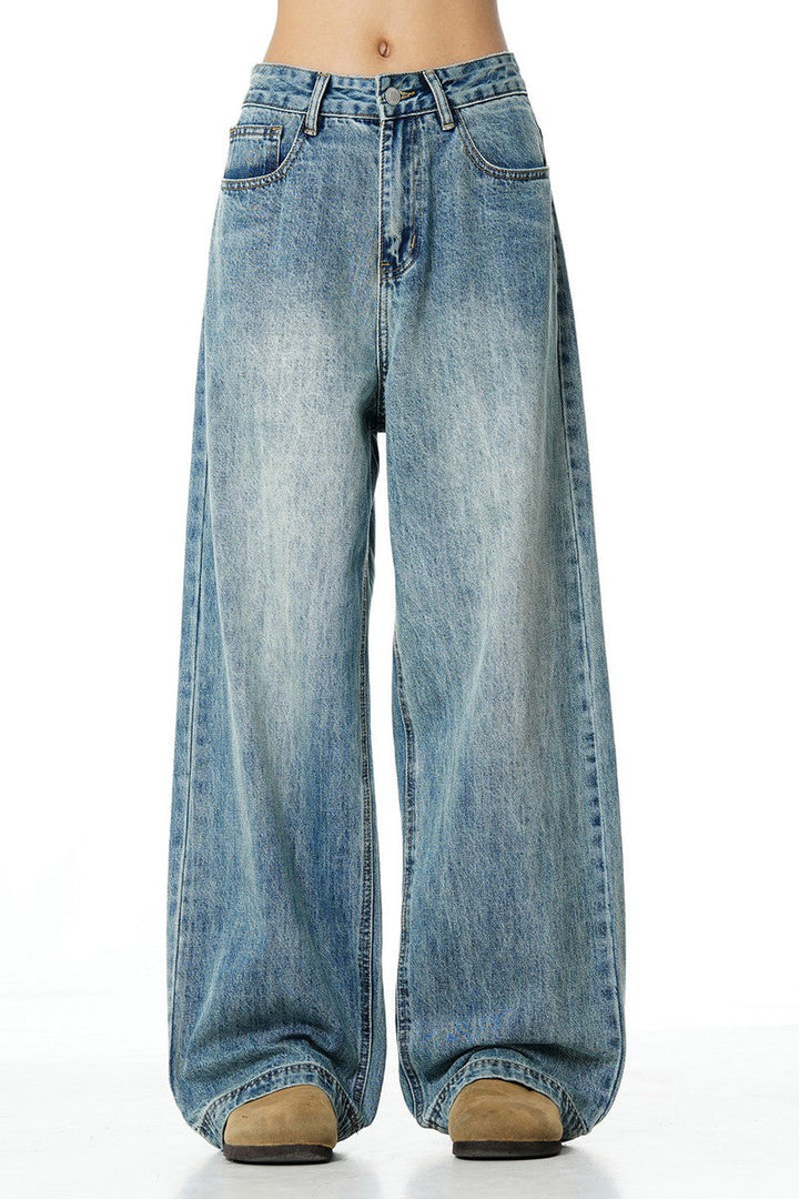 Vintage High Street Straight Jeans