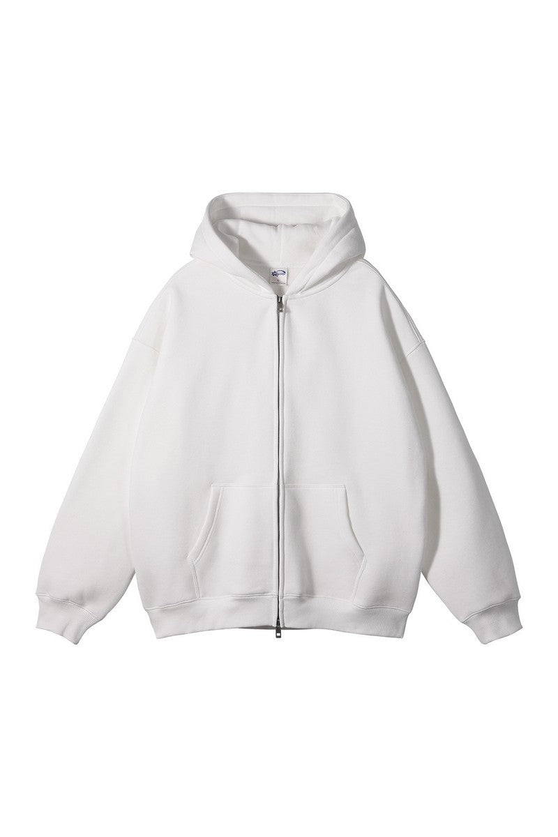 Fleece Zip Up Hoodie