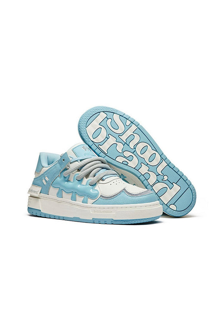 Light Blue Chunky Sneakers