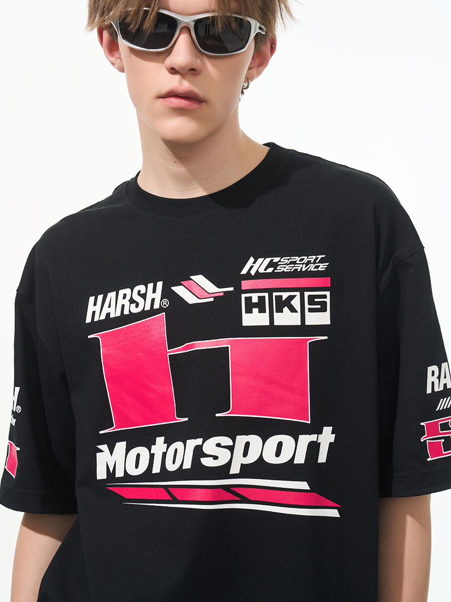 Racing Logo Printed Tee