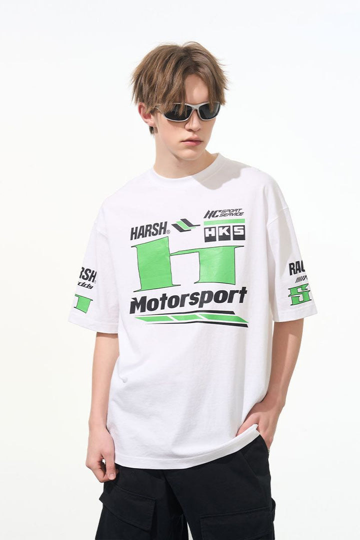 Racing Logo Printed Tee