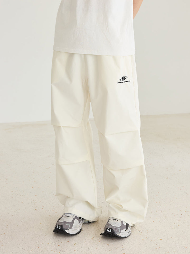 Pleated Loose Paratrooper Pants