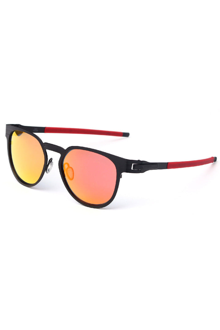 Retro Polarized Round Sunglasses