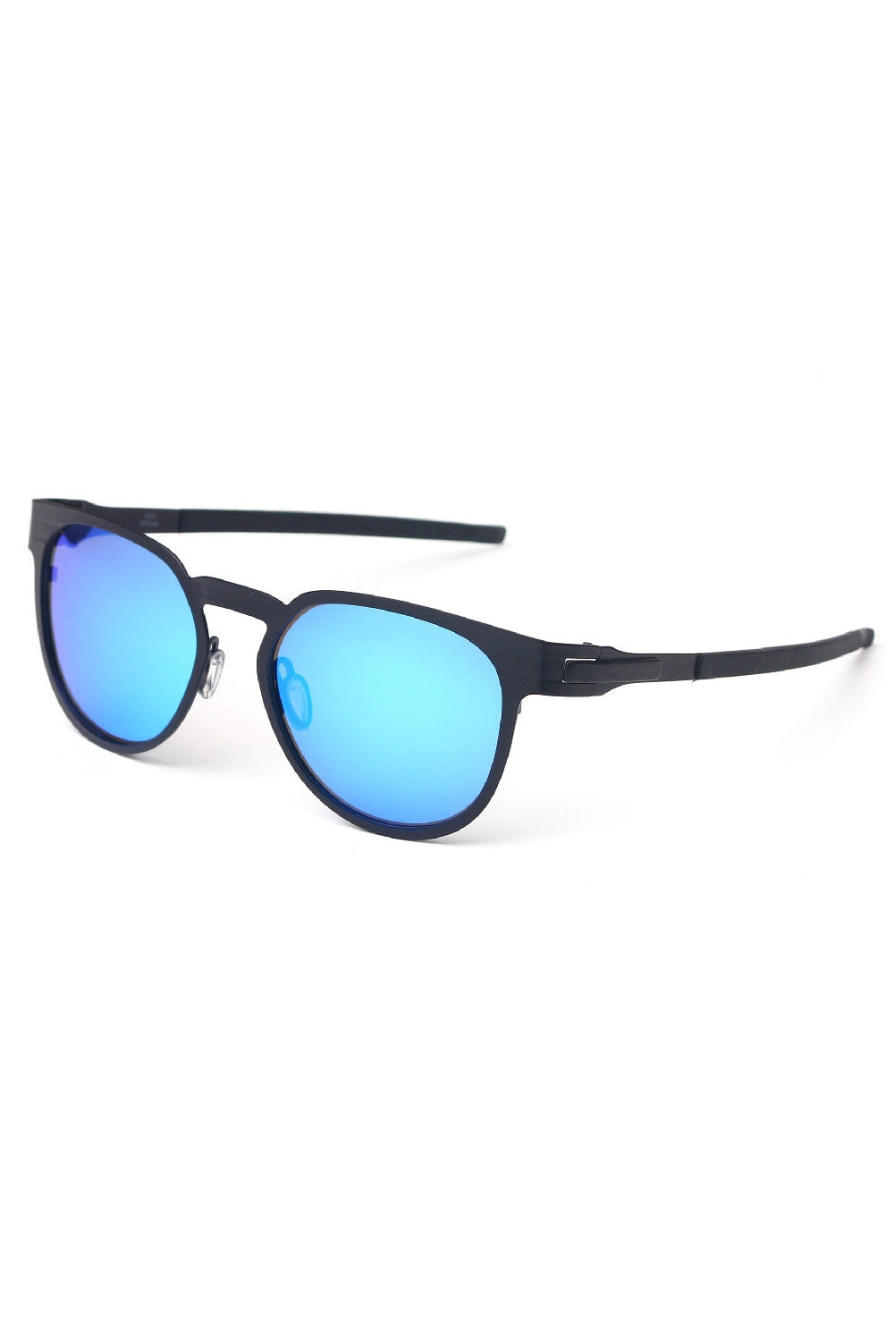 Retro Polarized Round Sunglasses