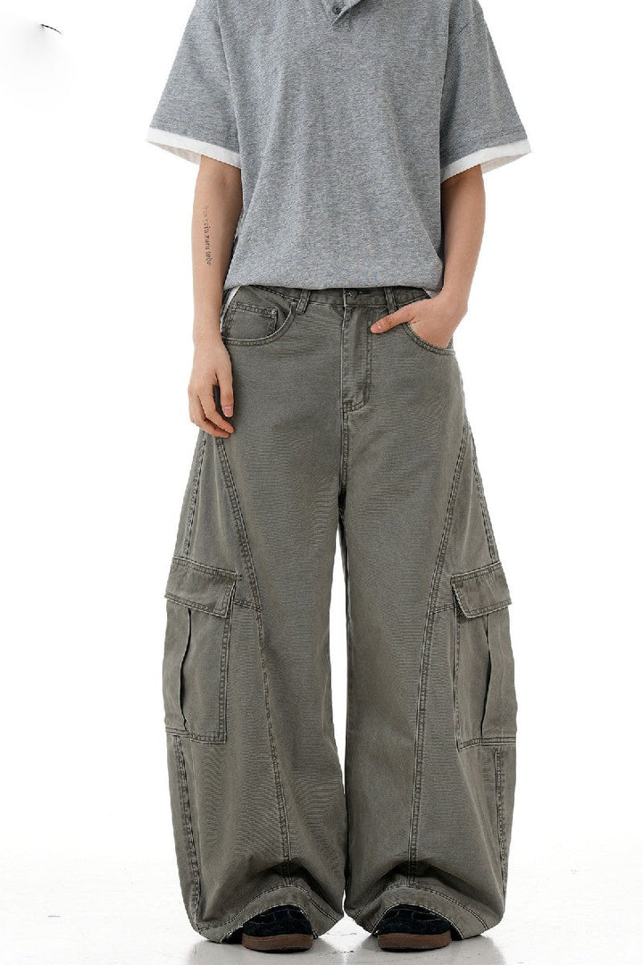 High Waist Blade Cargo Pants