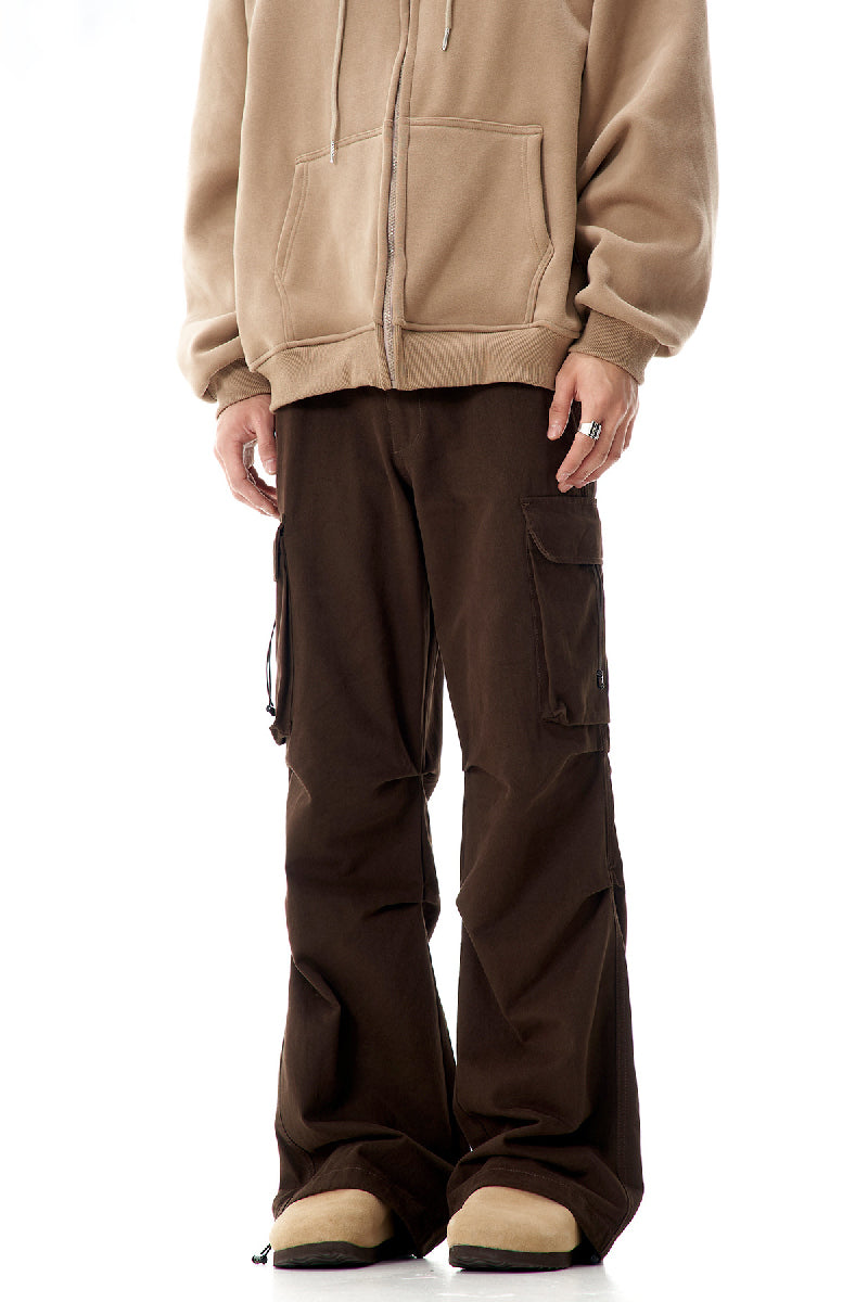 Vintage Wrinkled Cargo Pants