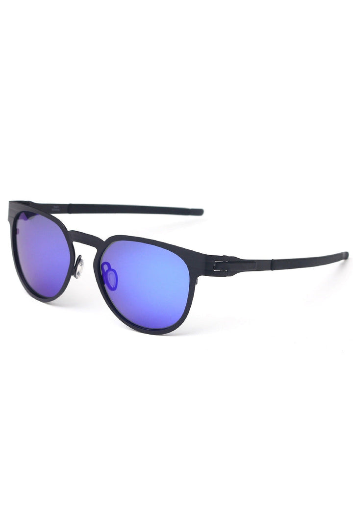 Retro Polarized Round Sunglasses