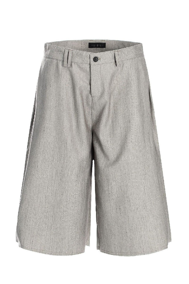 Herringbone Crop Dress Shorts
