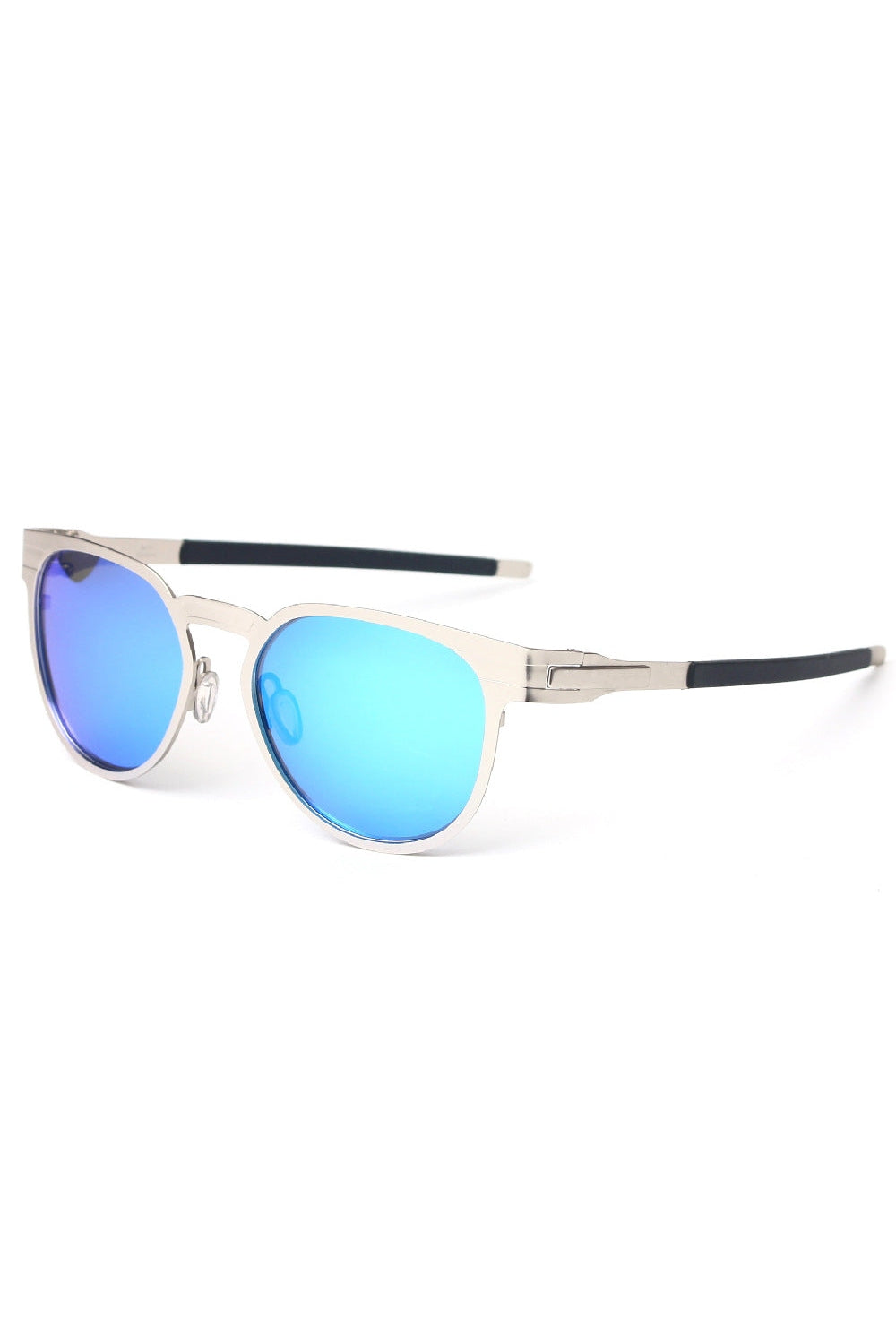 Retro Polarized Round Sunglasses