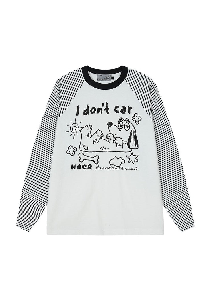 Raglan Dog Sketch Tee
