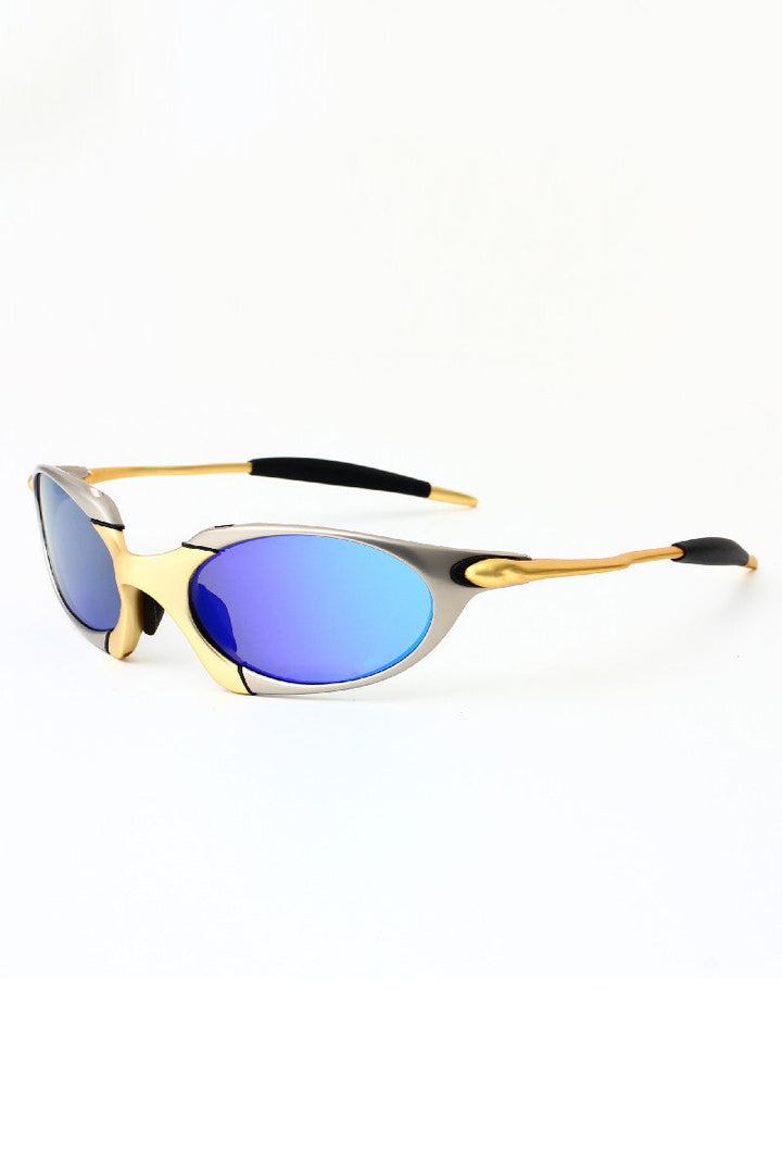 Gold Frame Polarized Sunglasses