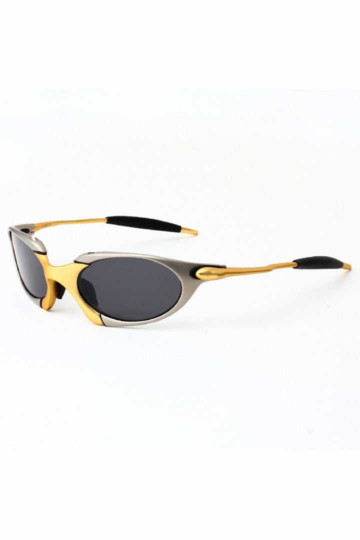 Gold Frame Polarized Sunglasses