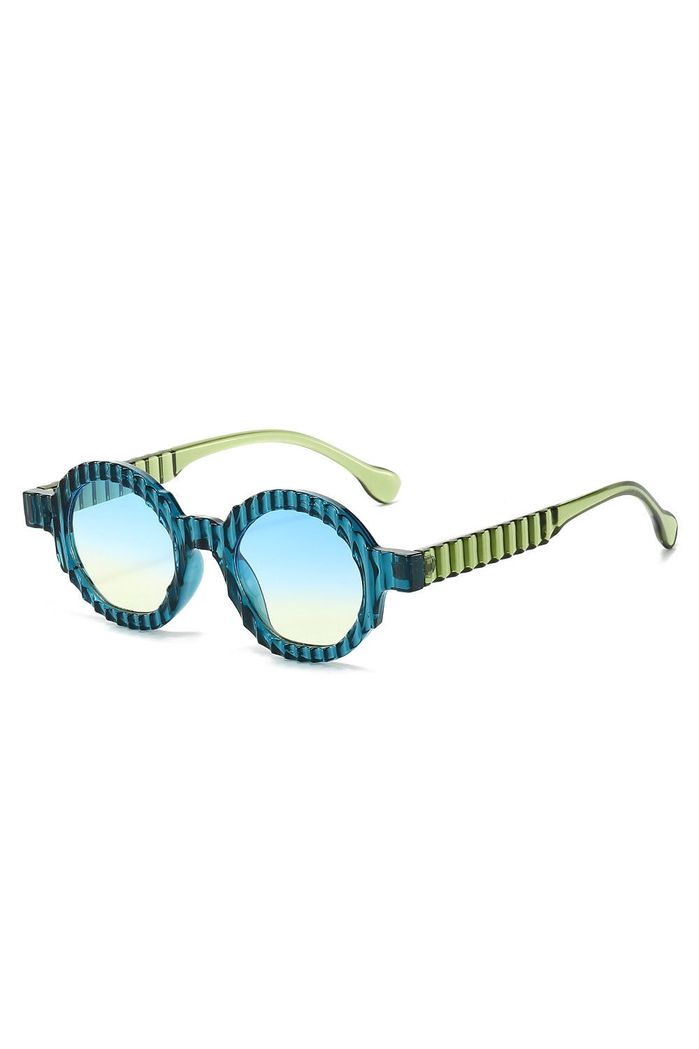 Retro Round Frame Sunglasses