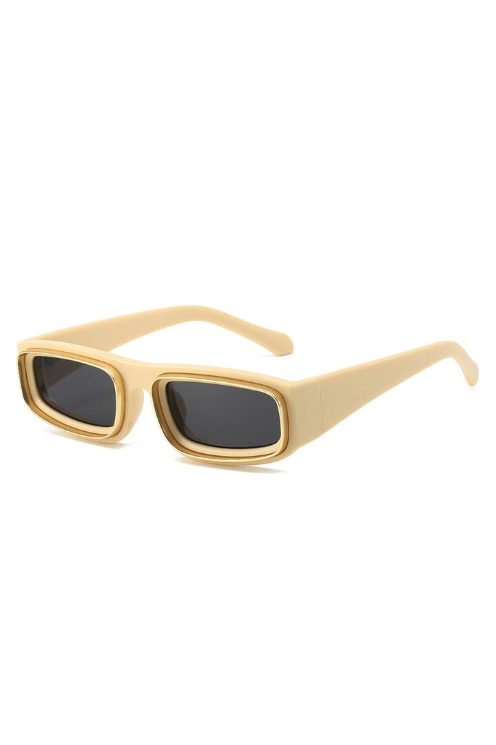 Double Circle Metal Frame Sunglasses